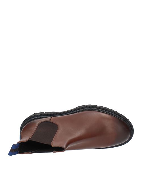 Stivaletti Beatles modello 5360 in pelle e tessuto MARECHIARO 1962 | 5360 VIT.MARRONE